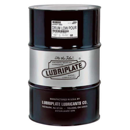 LUBRIPLATE Sp. Low Pour Hyd. Oil, Drum, Iso-22 Heavy Duty Low Temperature Hydraulic Fluid L0767-062